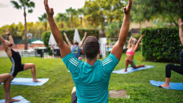 Yoga en el exterior
