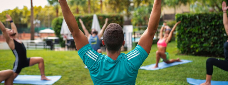 Yoga en el exterior