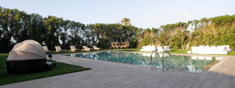 Piscina exterior David Lloyd Gavà Mar